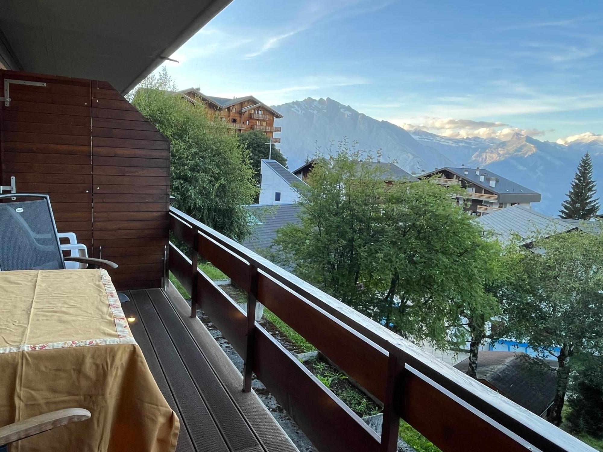 Bellevue 518 Daire La Tzoumaz Dış mekan fotoğraf